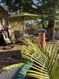 Another view of patio area
