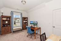 ONE BEDROOM IS USED FOR THE SELLER'S OFFICE AND WORK SPACE.