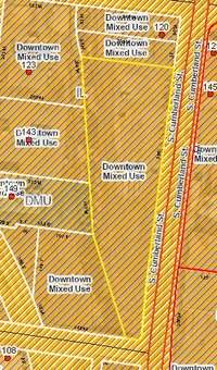 Zoned Downtown Mixed Use 'DMU'