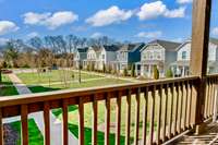 Courtyard View From Upper Deck