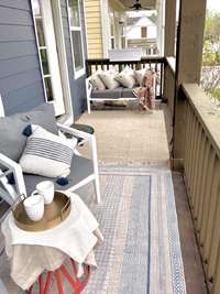 Upper Balcony with Green Space Views