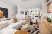 Great Room - Photos are of a similar floorplan and for representational purposes only