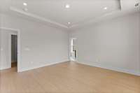 First floor primary bedroom *Photos are for representational purposes only and are of a similar floor plan with differing finishes*