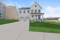 Bowen Modern Farmhouse *this photo is of a different homesite and is a similar elevation with differing color scheme*