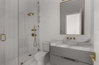 Ensuite bathroom to the second bedroom