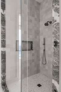 Sizable shower