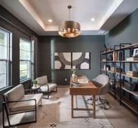 Whether You Need a Home Office, Library, or Quiet Retreat, the Main Level Study is thoughtfully Designed with French Doors for Added Privacy. All Photos of Similar Homes and NOT EXACT HOME.
