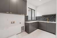 Upstairs Laundry Room