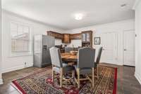 This is a spacious basement. Perfect for an in-laws, older kids, or even separate rental. Has own entrance and private patio.