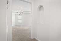 Primary suite entryway