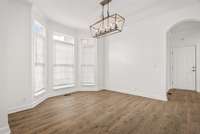 Large formal dining room