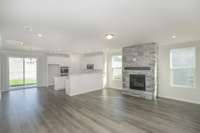 Choose Kitchen A or B/ and a Fireplace