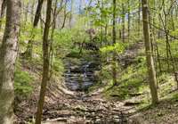 West Meade Waterfall is a quick walk away, and after a heavy rain you can hear the waterfall from the terrace.