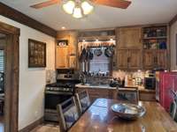 Kitchen with New Cabinets & Stainless Steel Natural Gas Stove