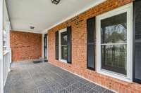 Covered Front Porch