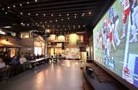 Host over-the-top parties in the impressive lower levels with professional audio and video equipment that conveys with the home. Basement can be converted to a recording studio