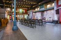 Over 6,000 SF of fun space admired by performers, film producers, influencers, and musicians. There are two 8x8 steel doors. Don't miss the Glass blowing shop and Concession stand.