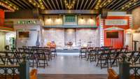 The entertainment area is just waiting for your special performances and gatherings.