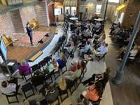 There is room for over hundreds of people for events such as this one.