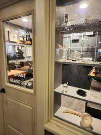 Another workshop used as a tribute to a family member's "glass shop".