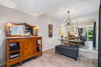Open dining area