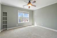 The first bedroom upstairs.