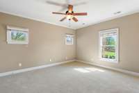 The second bedroom upstairs.