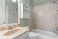 Every bedroom upstairs has its own ensuite bathroom.