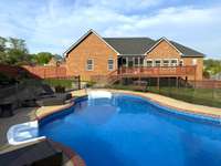 Heated saltwater pool
