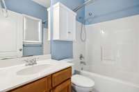 Personal bath for bedroom #3