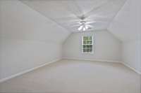 Here is another view of the upstairs bonus room.