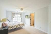 2nd bedroom located upstairs with walk-in closet and bathroom