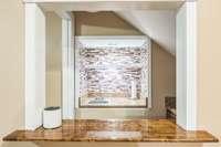 Basement kitchenette/bar