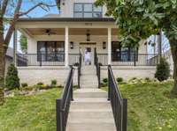 Craftsman design with mature trees