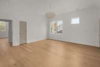 Upstairs flex space