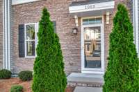 Landscaping maintained by property management