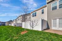 Greenspace behind your privacy fence