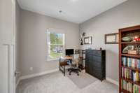 Bedroom 3 makes an excellent office