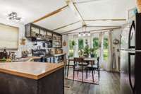 Eat-In Kitchen with Butcher Block Countertops