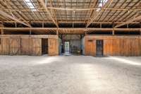 On the right is the entrance to the 1 bedroom barn apartment