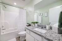 Secondary upstairs bedroom's bathroom