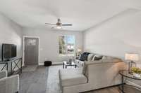 Not actual unit.  Photo is of similar build by builder.