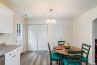 Laundry (W/D) & Pantry (door on the right)