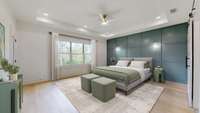 Virtual staging.