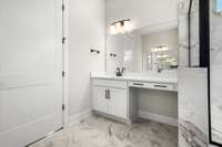 double vanities- separated his and hers