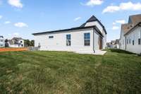 Back yard space- irrigation and lawn maintenance included!