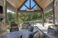 The resort lifestyle doesn't end on the inside of this amazing home...