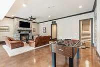 Wide open rooms make entertaining a joy