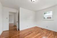The front bedroom.