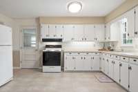 The owners have added a new range hood.